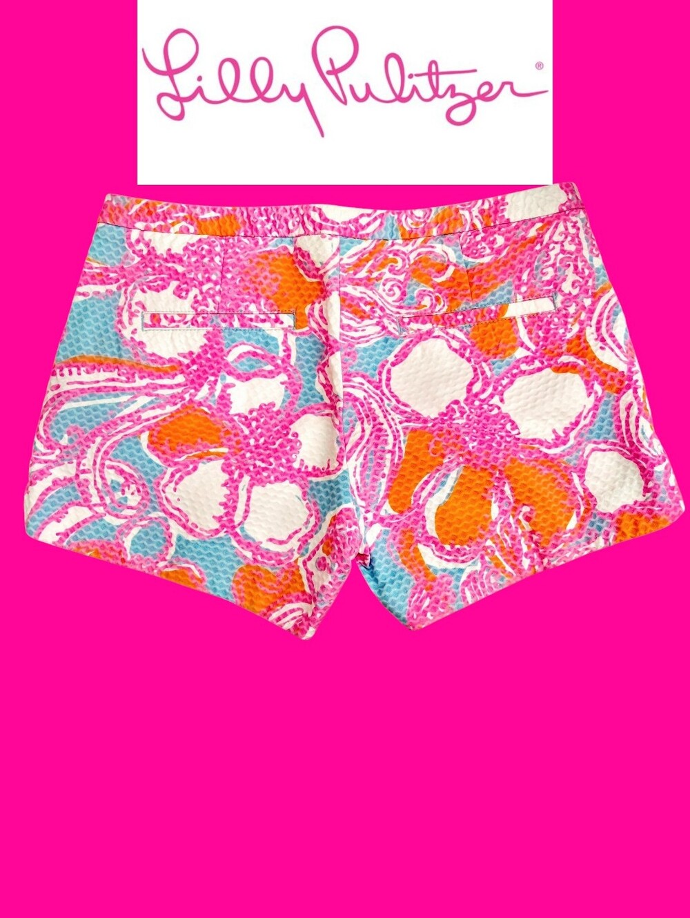 🌸*Lilly Pulitzer* Adie Shorts🩷🧡🩵 (Discontinued Collection)